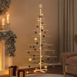 Arbre de Noël vidaXL en bois 180 cm