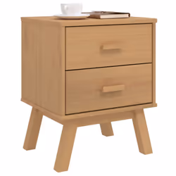 VidaXL 358582 Table de nuit et table de chevet Marron - Vue supplémentaire 4