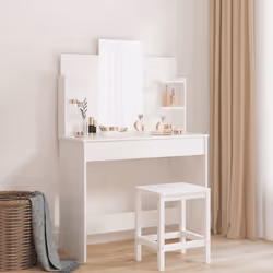VidaXL 837574 coiffeuse et ensemble de coiffeuses pour chambre à coucher
