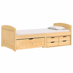 VidaXL 3185211, lit sofa, Bois de pin, Polywood, 2050 mm, 960 mm, 690 mm