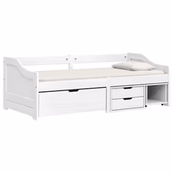 VidaXL 3185214, lit sofa, Blanc, Bois de pin, Bois, 2050 mm, 960 mm, 690 mm