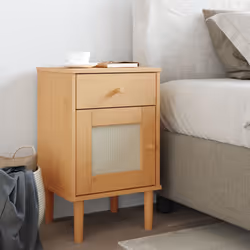 VidaXL 358013 Table de nuit et table de chevet Marron