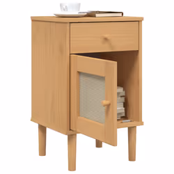 VidaXL 358013 Table de nuit et table de chevet Marron - Vue supplémentaire 4