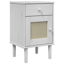 VidaXL 358014 Table de nuit et table de chevet Blanc