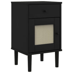 VidaXL 358015 Table de nuit et table de chevet Noir