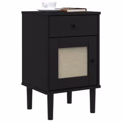 VidaXL 358015 Table de nuit et table de chevet Noir