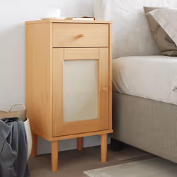 VidaXL 358016 Table de nuit et table de chevet Marron