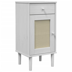 VidaXL 358017 Table de nuit et table de chevet Blanc