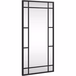 Ajoutez une touche d'esthétique minimaliste à votre décor avec ce miroir mural pratique ! Design mural : le miroir peut être  ...