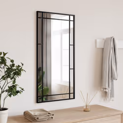 Description générale Ajoutez une touche d'esthétique minimaliste à votre décor avec ce miroir mural pratique. Ce miroir peut ...