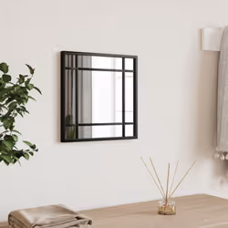 Ajoutez une touche d'esthétique minimaliste à votre décor avec ce miroir mural pratique ! Design mural : Le miroir peut être  ...
