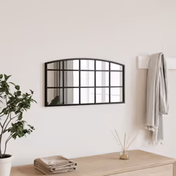 Ajoutez une touche d'esthétique minimaliste à votre décor avec ce miroir mural pratique ! Design mural : Le miroir peut être  ...