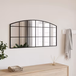 Ajoutez une touche d'esthétique minimaliste à votre décor avec ce miroir mural pratique ! Design mural : Le miroir peut être  ...