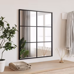 Ajoutez une touche d'esthétique minimaliste à votre décor avec ce miroir mural pratique ! Design mural : le miroir peut être ...