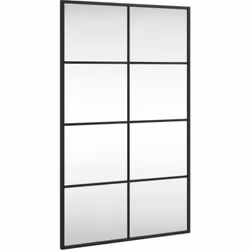 Ajoutez une touche d'esthétique minimaliste à votre décor avec ce miroir mural pratique ! Design mural : le miroir peut être ...