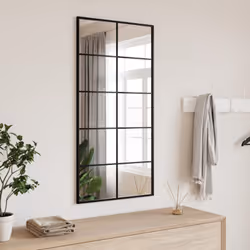 Ajoutez une touche d'esthétique minimaliste à votre décor avec ce miroir mural pratique ! Design mural : le miroir peut être ...