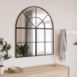 Ajoutez une touche d'esthétique minimaliste à votre décor avec ce miroir mural pratique ! Design mural : Le miroir peut être  ...