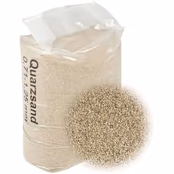 Sable filtrant - VIDAXL - 25 kg - 071-125 mm - Sûr et inodore - Débit uniforme
