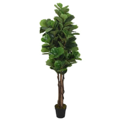 vidaXL Ficus Lyrata Artificiel 120 cm