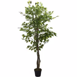 Ce ficus artificiel sera un choix parfait pour décorer votre entrée, salon ou bureau. Aspect réaliste : le ficus artificiel a ...