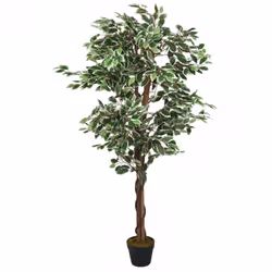 Ce ficus artificiel sera un choix parfait pour décorer votre entrée, salon ou bureau. Aspect réaliste : le ficus artificiel a ...