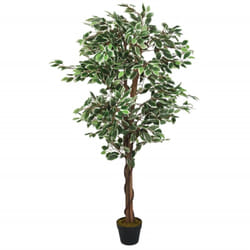 Vidaxl - Ficus artificiel 378 feuilles 80 cm vert