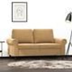vidaXL Canapé à 2 Places Siège avec Accoudoirs et Dossier Fauteuil TV avec Oreillers Meuble de Salon Salle de Séjour 359526