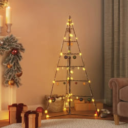 vidaXL Arbre de Noël métal 140 cm