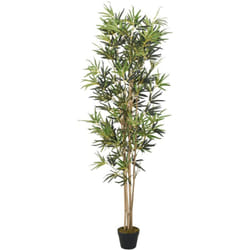 Bambou artificiel 1104 feuilles 180 cm vert