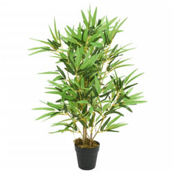 Bambou artificiel 368 feuilles 80 cm vert vidaXL