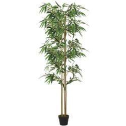 Vidaxl - Bambou artificiel 1216 feuilles 180 cm vert