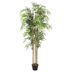 vidaXL Bambou artificiel 1095 feuilles 150 cm vert 358986