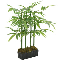 Vidaxl - Bambou artificiel 240 feuilles 80 cm vert