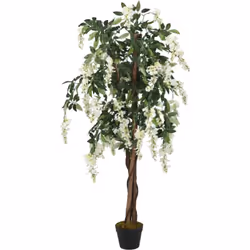 Cette glycine artificielle sera un choix parfait pour décorer votre entrée, salon ou bureau. Aspect réaliste : la glycine art ...