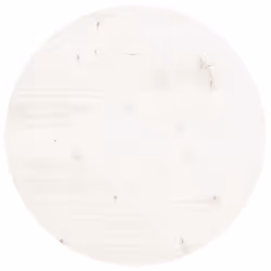 VidaXL 833659, Bois, Blanc, Rond, Intérieure, 400 mm