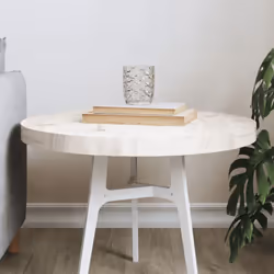 Donnez une nouvelle vie à votre table avec ce dessus de table en bois classique ! Bois de pin massif : le bois de pin massif ...