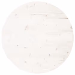 VidaXL 833668, Bois, Blanc, Rond, Intérieure, 700 mm