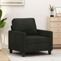 vidaXL Fauteuil Siège avec Coussin Chaise avec Dossier et Accoudoirs Rembourrés Meuble de Salon Salle de Séjour Moderne 359151