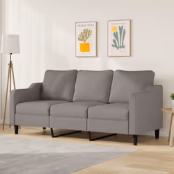 Ce canapé à 3 places est un excellent endroit pour discuter, lire, regarder la télévision ou simplement vous détendre. Il est ...