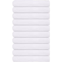 Vidaxl - Serviettes de sauna 10 pcs blanc 80x200 cm 360 g/m² 100% coton