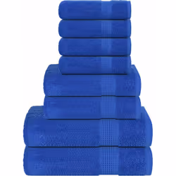 Cet ensemble de serviettes est idéal pour un usage domestique et commercial. Matériau doux et respectueux de la peau : ces se ...