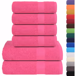 Cet ensemble de serviettes est idéal pour un usage domestique et commercial. Matériau doux et respectueux de la peau : ces se ...