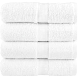 Vidaxl - Serviettes de visage de qualité supérieure solund 4 pcs blanc