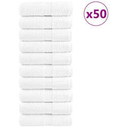 Vidaxl - Serviettes d'invité de qualité supérieure solund 50 pcs blanc