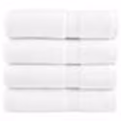 vidaXL Essuie-mains de qualité supérieure SOLUND 4 pcs blanc 600 g/m²