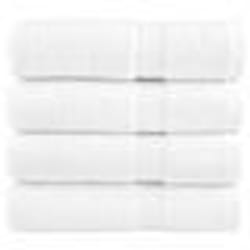vidaXL Essuie-mains de qualité supérieure SOLUND 4 pcs blanc 600 g/m²