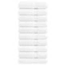 vidaXL Essuie-mains de qualité supérieure SOLUND 10 pcs blanc 600 g/m²