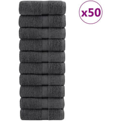 Vidaxl - Serviettes d'invité de qualité supérieure solund 50pcs 600 g/m²
