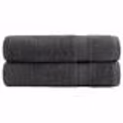 vidaXL Essuie-mains de qualité supérieure SOLUND 2 pcs anthracite