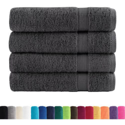 Essuie-mains de qualité supérieure solund 4 pcs anthracite Vidaxl